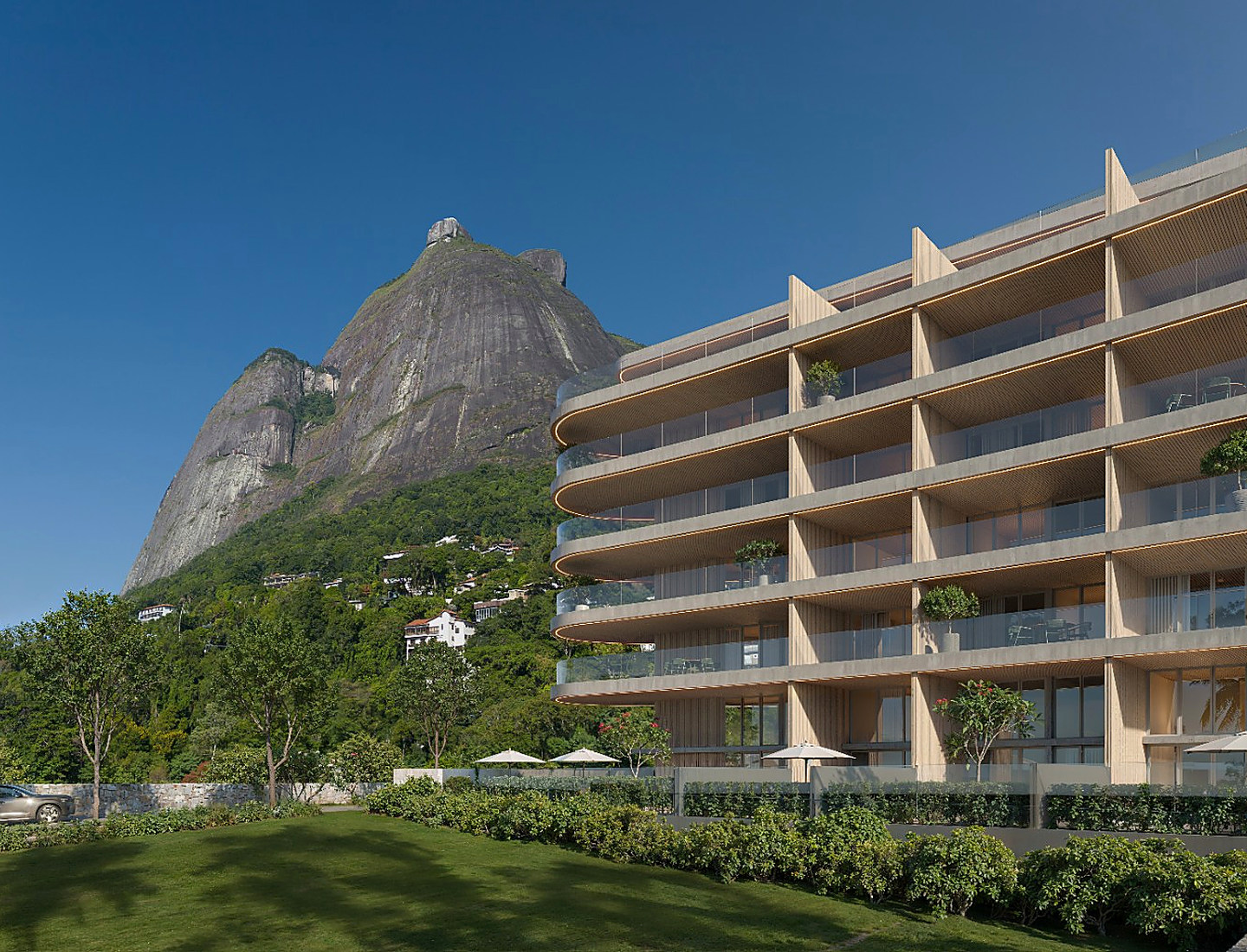 Fachada do Vista Joá em São Conrado
